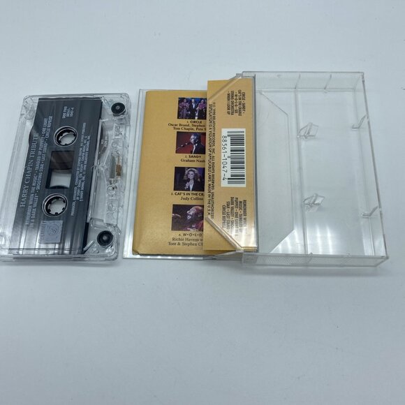 Harry Chapin Tribute Springsteen Benatar Nash Seeger Vintage Cassette Tape - Picture 4 of 4